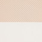 بطانيه للبنات بالشعار بشكل تيدى بير باللون الوردى و العاجى , 3, hi-res