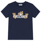 Navy Blue Teddy Bear Logo T-Shirt, 2, hi-res
