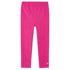 Girls Pink Leggings, 1, hi-res