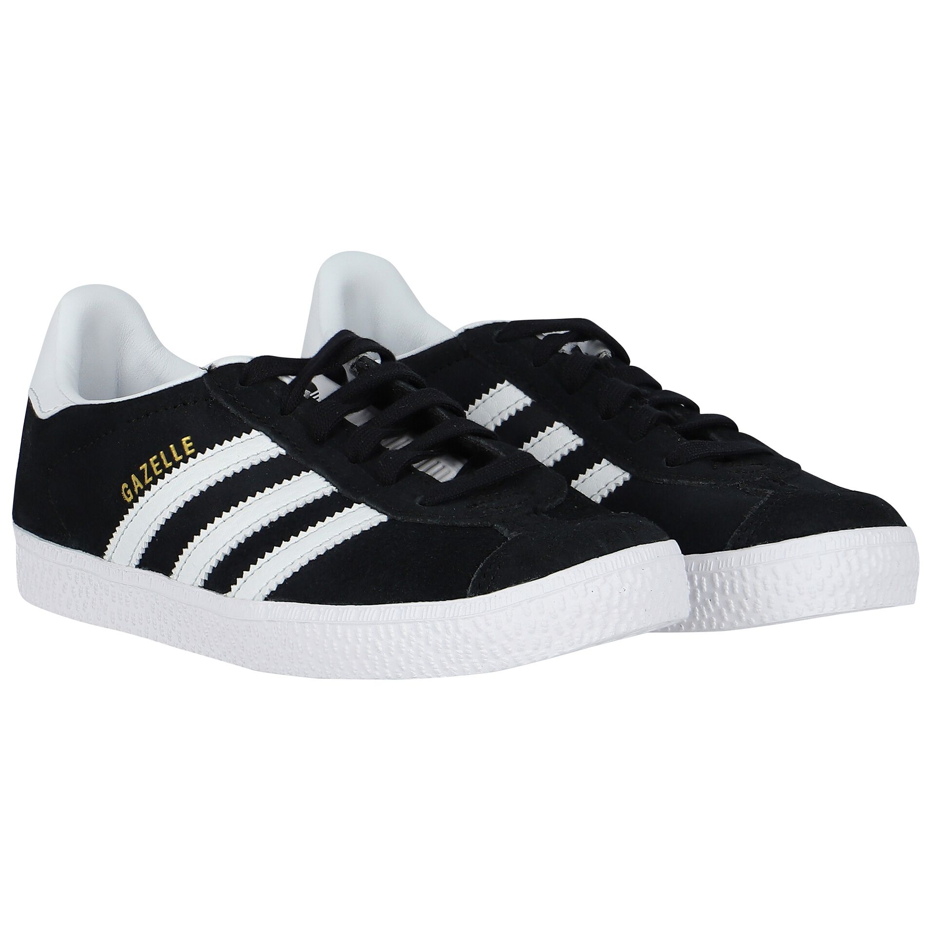 Adidas Kids Black Gazelle Trainers Junior Couture UAE