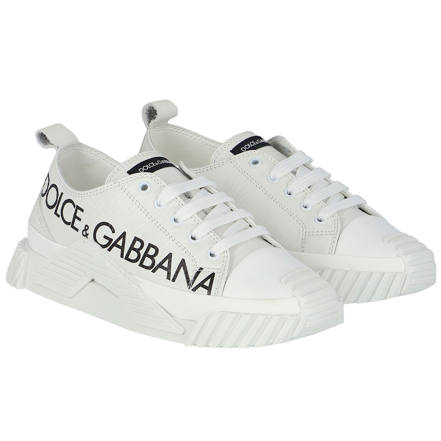Girls White Logo NS1 Trainers, 1, hi-res