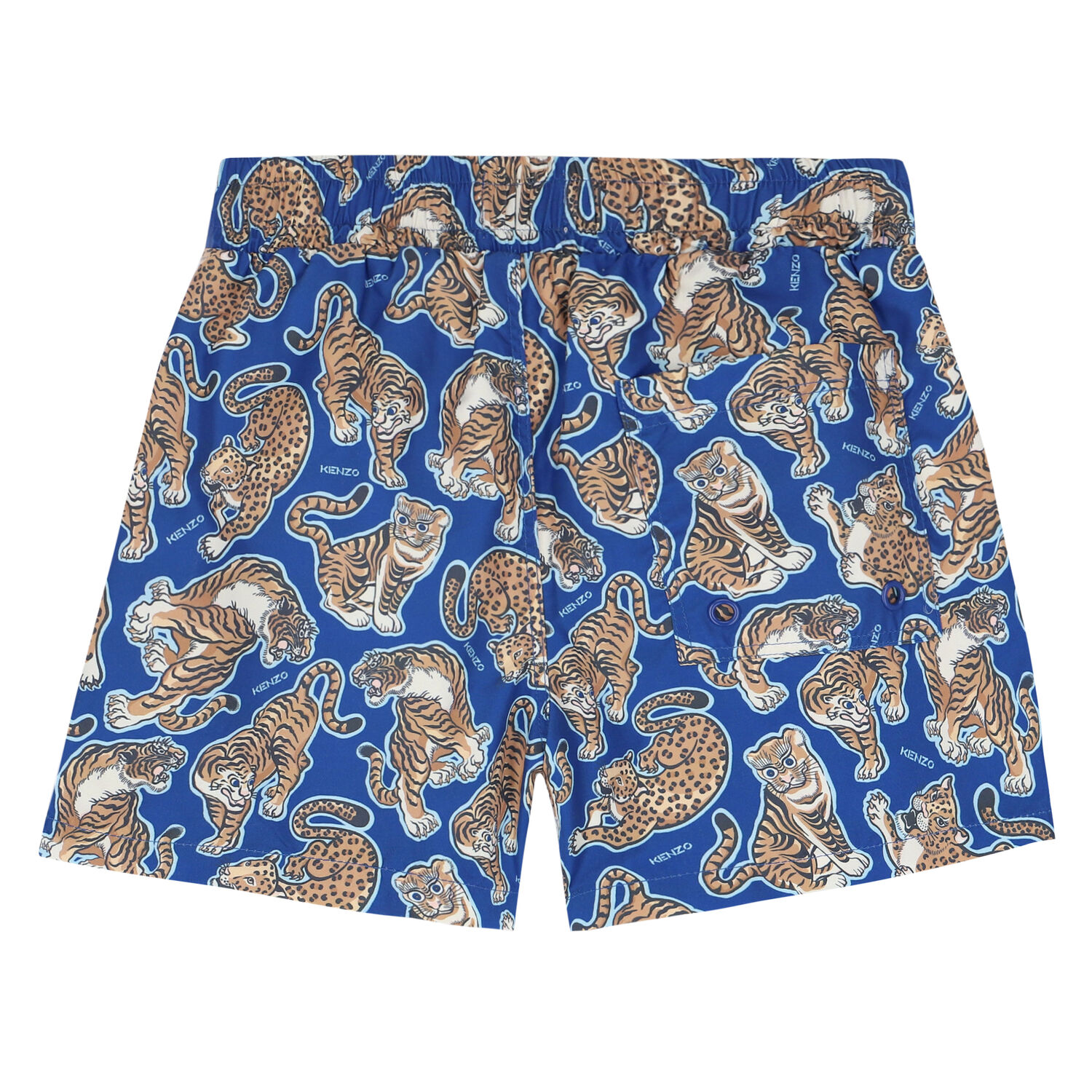 شورت سباحة باللون الأزرق للأولاد, 1, hi-res