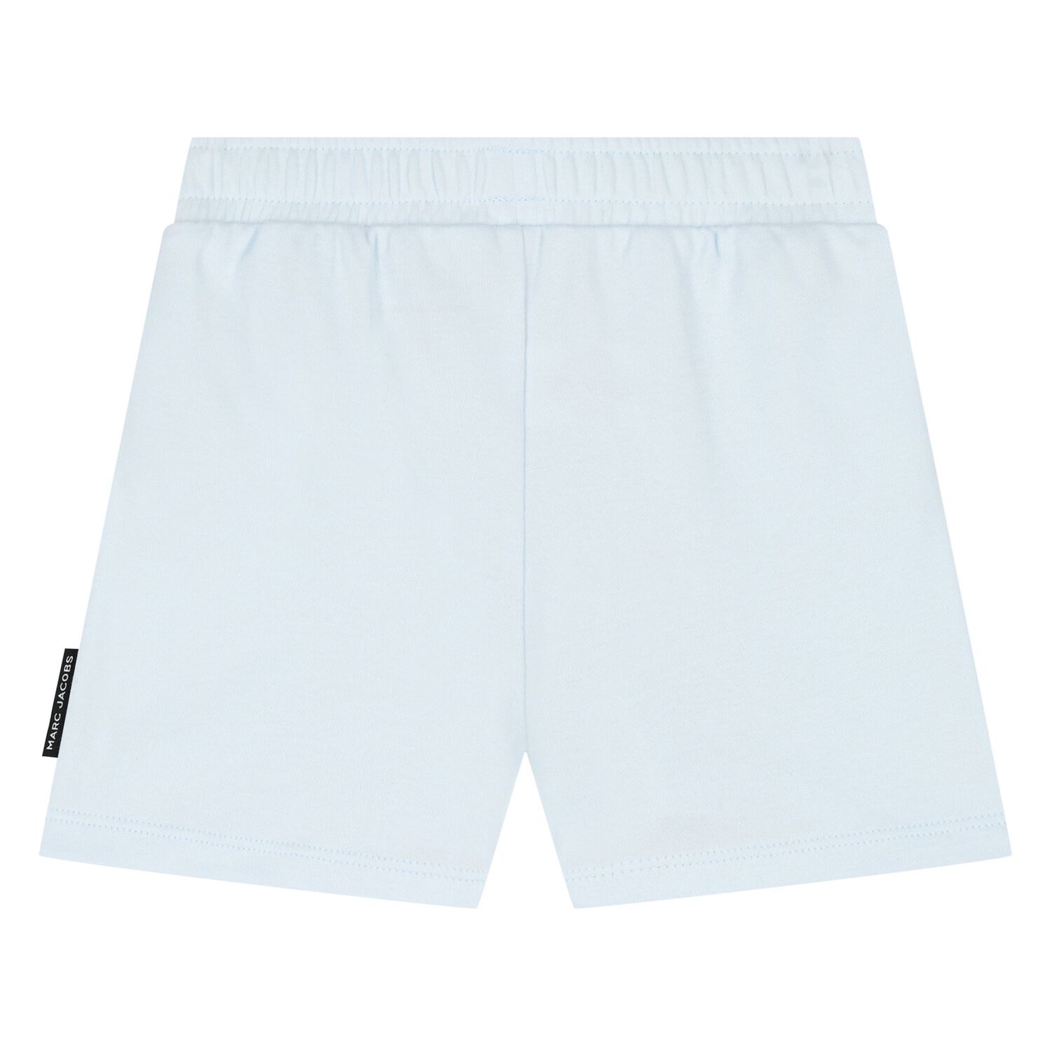 Younger Boys White & Blue Logo Shorts Set, 1, hi-res image number null