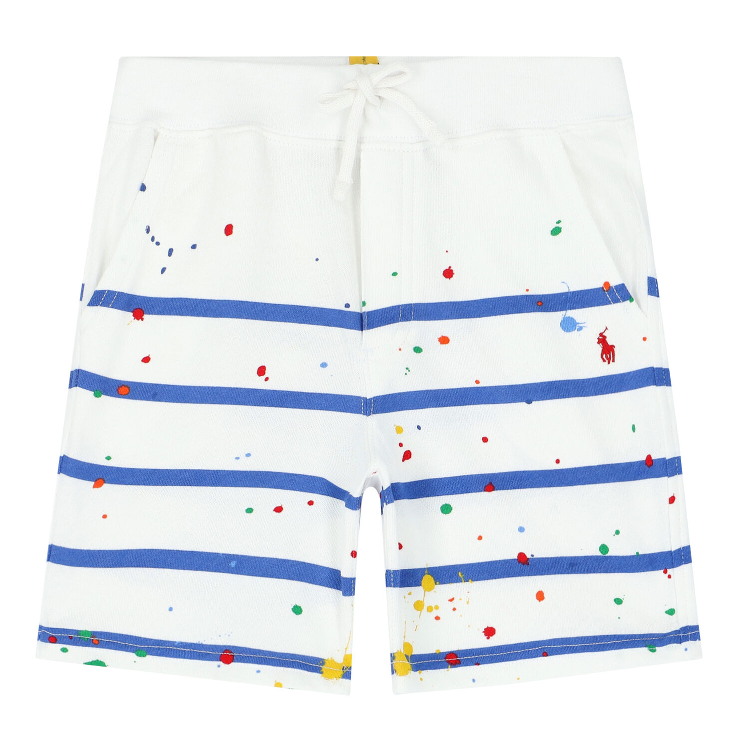 Boys White Logo Shorts, 1, hi-res image number null