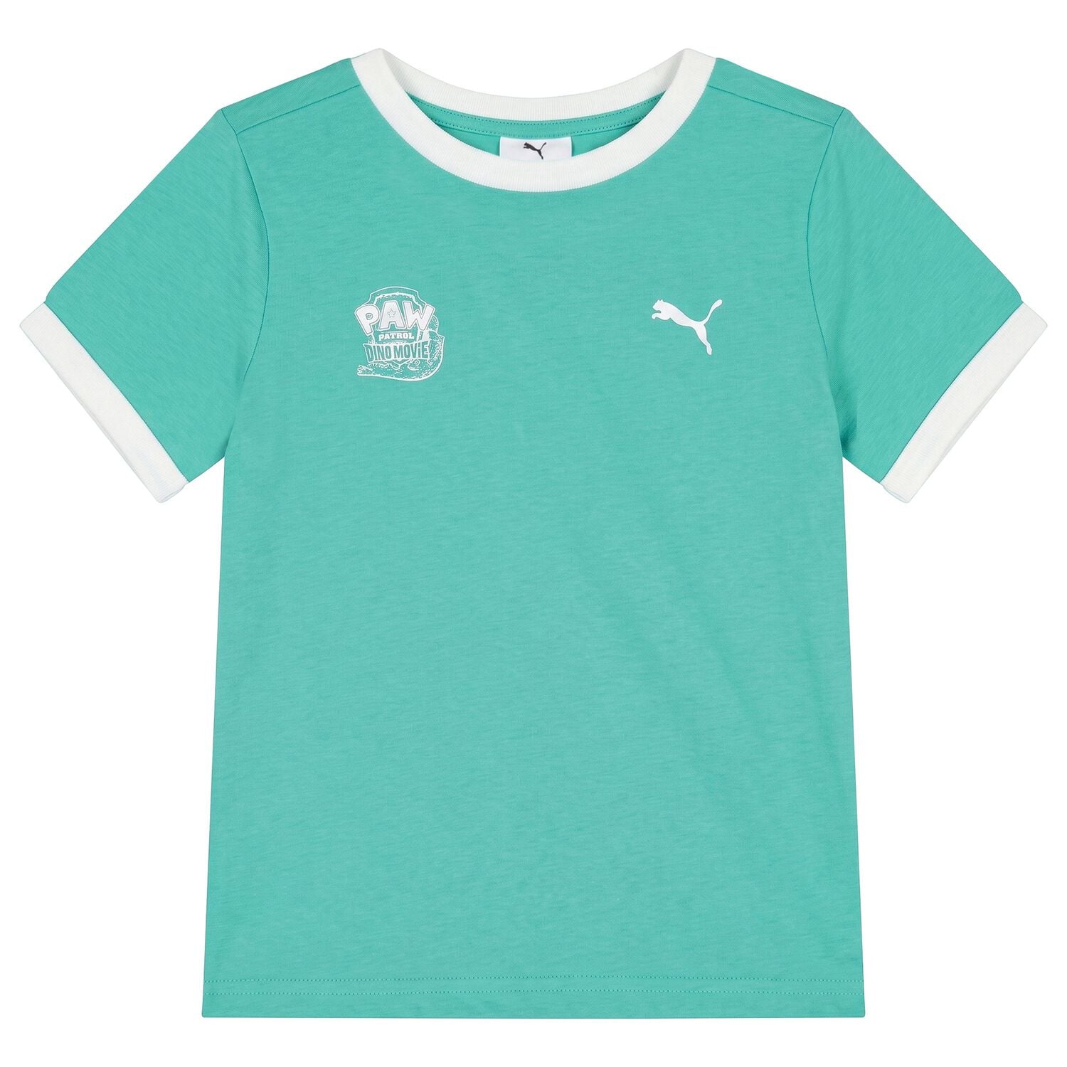 Boys Green & White Logo Paw Patrol T-Shirt, 3, hi-res