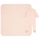 طقم هديه افرول بنات بالشعار باللون الوردى , 1, hi-res