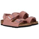 Younger Girls Pink Milano Sandals, 1, hi-res