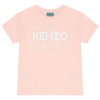 Girls Pink Logo T-Shirt
